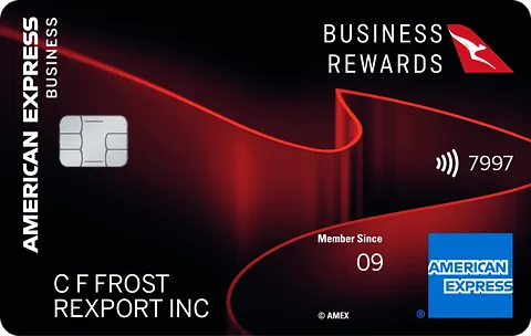 American Express Qantas Business Rewards Card card