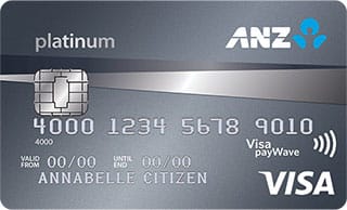 ANZ Platinum Credit Card card