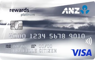 ANZ Rewards Platinum card